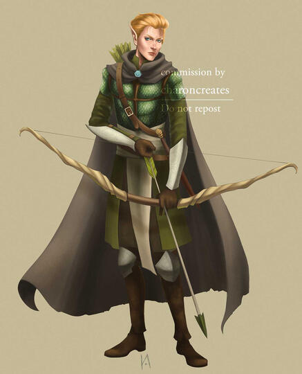 Half-Elf Human Ranger